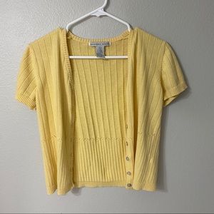 Vintage Tops - Pastel yellow cardigan Vintage Tops - Pastel yellow cardigan